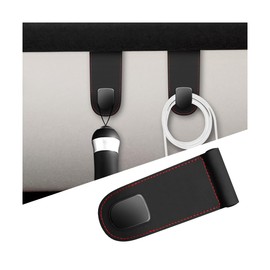 Mandark Car Co-Pilot Glovebox Hooks, Anti-Scratch Auto Co-Pilot Glove Box Hanger, Vehicle Interior Storage Organizer Accessories for Handbags Purses Coats, Universal for RV, SUV, Truck (Black-1)