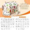 Interactive Kids Doodle Tent, Decorate and Personalize a Cardboard Fort,
