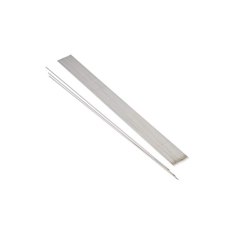 AG 18-8 Fish Skewers, φ0.06 inches (1.6 mm), 11.8 inches