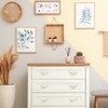 sourcing map 2 Pack Half Moon Cabinet Pull, 1.26" Hole