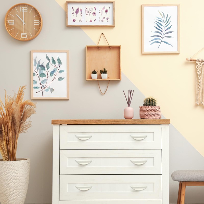 sourcing map 2 Pack Half Moon Cabinet Pull, 1.26" Hole