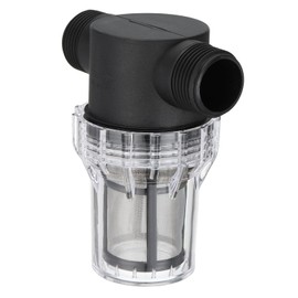 PATIKIL 1 Inch Male In-Line Strainer with 100 Mesh Stainless Steel Filter Screen Water Pump Filter for Garden Irrigation Pressure Washer Inlet
