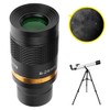 Astronomical Telescope 8‑24mm Continuous Zoom Eyepiece Observation 1.25inch/31.7mm Black