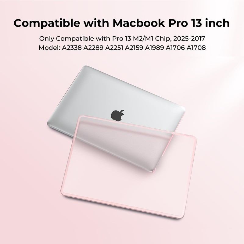 BlueSwan Anti-Cracking Hard Shell Case Compatible with MacBook Pro 13