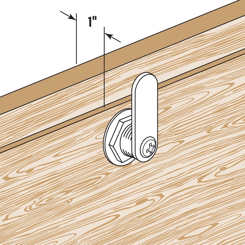 Prime-Line U 11089 Drawer and Cabinet Lock – Secure Important