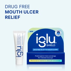 Iglu Shield Non-Medicated Mouth Ulcer Treatment. Effective Barrier to Protect ulcers, Relieving Pain and Soreness, 10g
