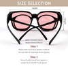 AVDLAB Indoor Fluorescent-41 Pink & Outdoor Fluorescent-60 Brown Tinted Fit