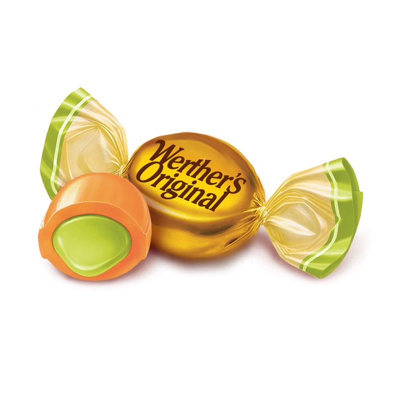 Werther's Original Hard Apple Filled Caramel Candy, 5.5 Oz Bags
