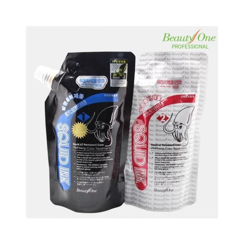 hbcommerce4 Wellness Squid Ink Color Cream for Gray Hair Covering