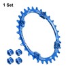 sourcing map 104BCD Bike Chainring 30T Round Narrow Wide Single