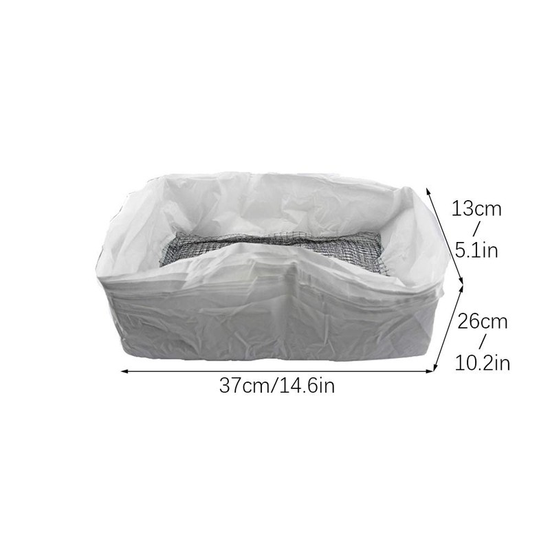 10 Pcs Cat Litter Box Liners Reusable Cat Feces Filter