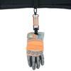 KUNN Work Glove Clips, Fireflighter Glove Strap with 360°Swivel Hook,Reflective