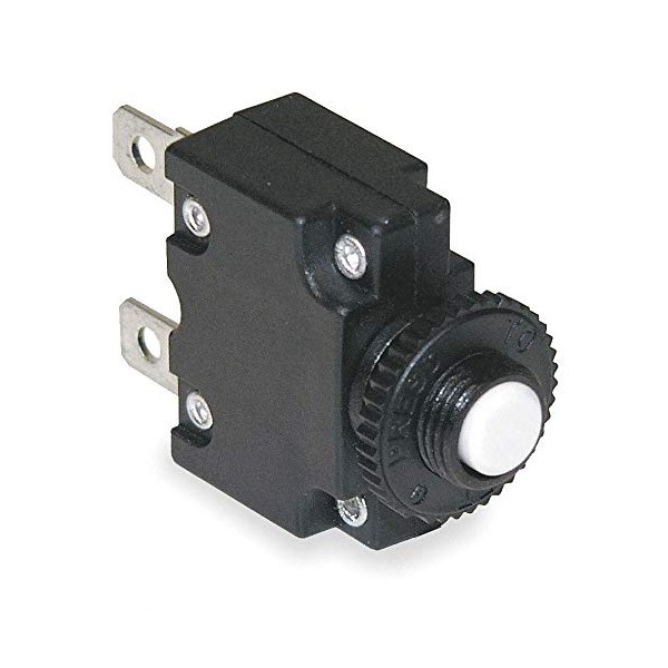 Carling Technologies Circuit Breaker, Thermal Circuit Breaker Type, Push Button