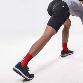 OLCHEE Boys Sock Basketball Soccer Hiking Ski Athletic Outdoor Sports Thick Calf High Crew Socks 4 Pack C, Size M