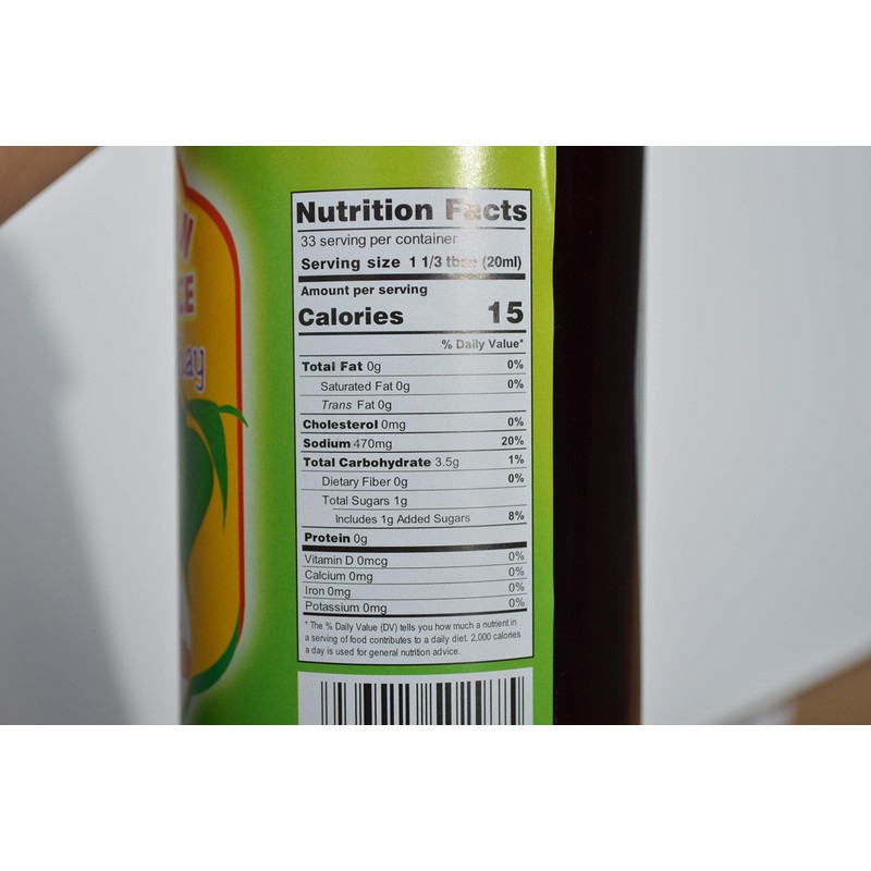 Vegan Fish Sauce (Nuoc Mam Chay) 23oz Bottle