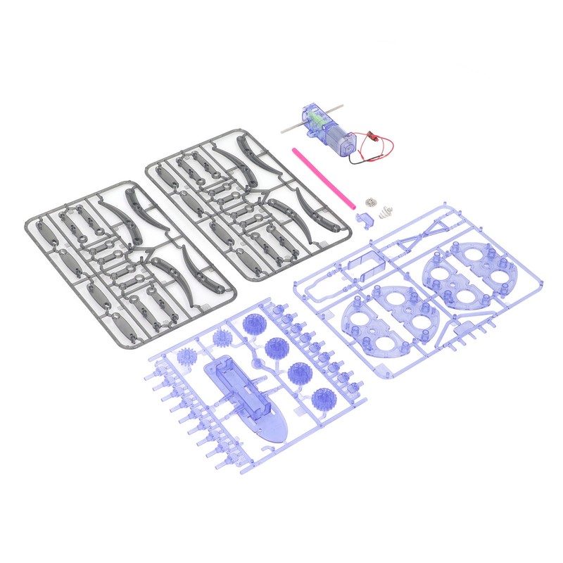 Spider DIY Building Toy Electric Plastic Spider Science Explorer Toy