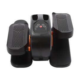 KELIBI Elliptical Training Machine, 5-Speed Under Desk Electric Elliptical Machine w/LED Screen, Multi-Function Leg Exerciser w/Remote Control, Portable Seated Pedal Balance Machine For Seniors-Orange