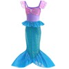 Avady - Disfraz de princesa para niñas con peluca, bolso,