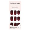 Dashing Diva Magic Press Nail Tips Regular Round, 1 Piece, Classic Burgundy / 데싱디바 매직프레스 네일팁 레귤러 라운드, 1개, 클래식 버건디