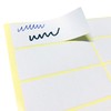 500 Pack, 1.5" x 0.5" - File Folder Labels Stickers,