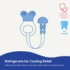 Mini Cooler Teether with Clip, Girl, 2+ Months, 1-Count