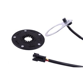 e-motos PAS Sensor, Pedal Sensor and 5 Magnetic Disc Set for Pedelec, E-Bike