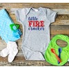 Little Firecracker Onesie, First Fourth of July Onesie Boy, 1st