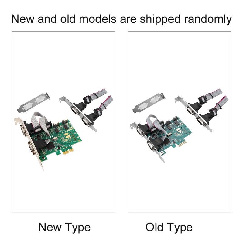PCI-E to RS232 4 port Serial Port Converter PCI Express