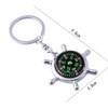 Weahre Keychain, New Fashion Style Rudder Compass Key Chain Ring