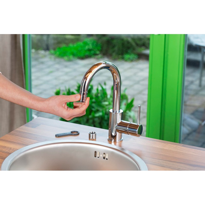 GARDENA 939-G Hose Connector Set for Indoor Taps, Allows for
