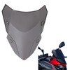 LUXEMOTO Windshield for kawasaki Z500 2024 2025, Dark Tinted Front