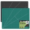 U.S. Art Supply - Pack of 2-18" x 24" Green/Black