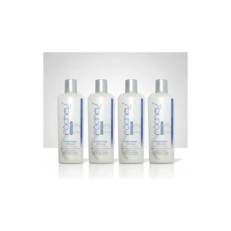 Pack 4 K Sisteme Formule Keratina + Colágeno 250ml Fochev