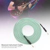 Musical Instrument Cable Braided Shielding Audio Extension Cord with NickelPlated