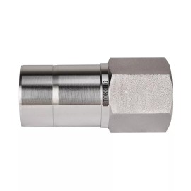 FITOK 316 SS Adapter 5/8" Tube Stub x 1/2" Female NPT 4900 psi, SS-AF-FT10-NS8