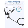 WUNIAK Charging Cable for Dnniakm x6 Pro Swimming Headphones, Magnetic