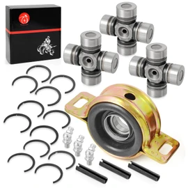 Front Rear Propeller Shaft Bearing Carrier & u-joint For Polaris Ranger RZR 570 900 1000