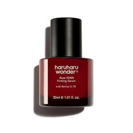 haruharu Wonder Rose PDRN - Suero reafirmante con retina al 0.1%, mejora el colágeno, rosa búlgara, minimiza líneas finas y arrugas, para pieles sensi