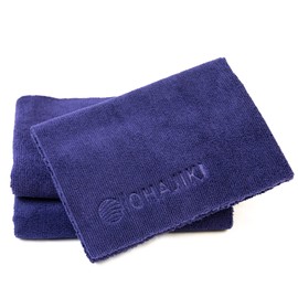 OHAJIKI Thick Car Wash Cloth, Microfiber Towel, Wiping, Absorbent, No Border, Set of 3, 15.7 x 15.7 inches (40 x 40 cm), Scratch-Resistant, Professional Specifications, Can be Used for Waxing,