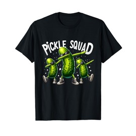 Pickle Squad Vegan Dill Big Dill Gang Lovers Pickle Lover T-Shirt