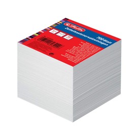Herlitz Herlitz 1603000 Zettelkastenersatzeinlage 9 x 9 cm, 700 Blatt, weiß