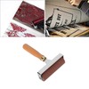 Zerodis Rubber Rollers, Soft Flexible Rubber Brayer Brush Ink Applicator