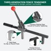 Chain Link Fence Stretcher Tool, Fence Tightener & Tensioner, Ratcheting