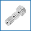 A ABSOPRO 1 Set M10x1.25 Metric Thread Double Banjo Bolt