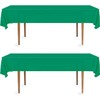 DecorRack 2 Rectangular Tablecloth -BPA- Free Plastic, 54 x 108
