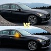 BINQIGOO LED Side Mirror Marker Light for Infiniti Q50 Q60