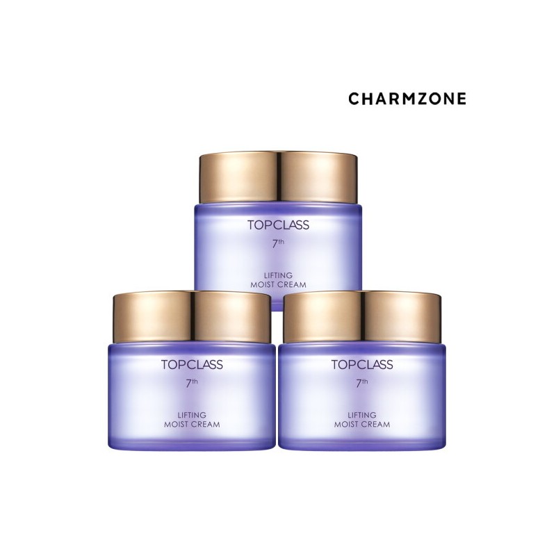 Chamzone 참존 탑클래스 7세대 리프팅 모이스트크림 50ml 3개 Champzone Top