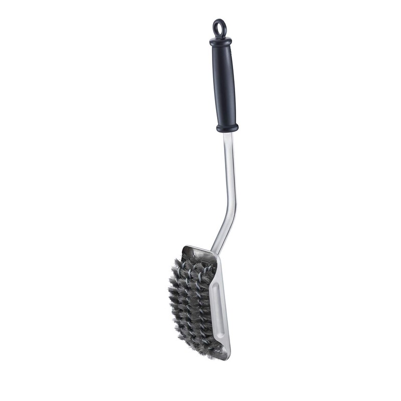 Rösle BBQ Grill Grid Cleaning SlideX Brass Bristle Brush Head