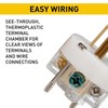 Legrand Pass & Seymour PS5466XCCV4 20 Amp 250V Straight Blade