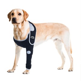 Furtent Dog leg sleeve to Prevent Licking, Dog Recovery Sleeve Provide Elbow Protection, Pet Wounds Prevent Licking and Biting, Cone Collar Alternative, Waterproof and Breathable (Left Leg, XS)